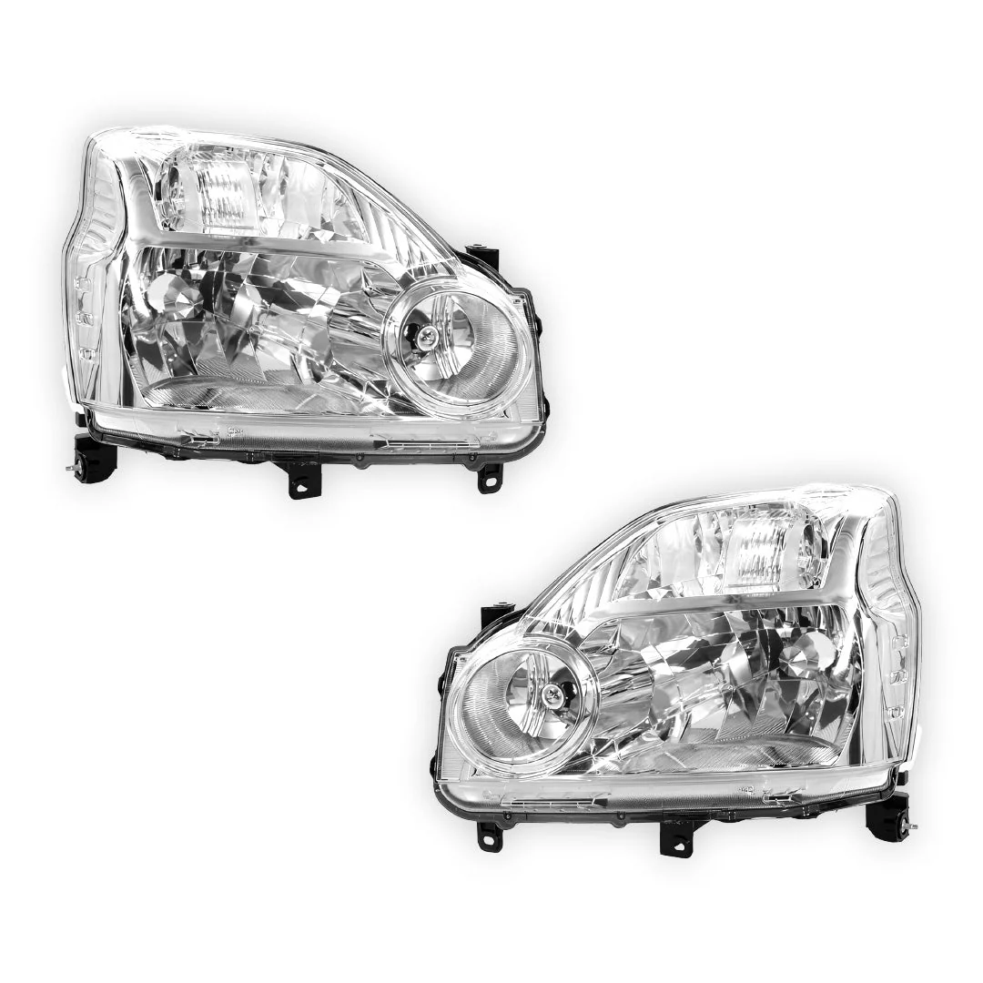 Nissan X-Trail T31 Series 1 (2007 - 2010) Genuine Headlights LH + RH - Image 2