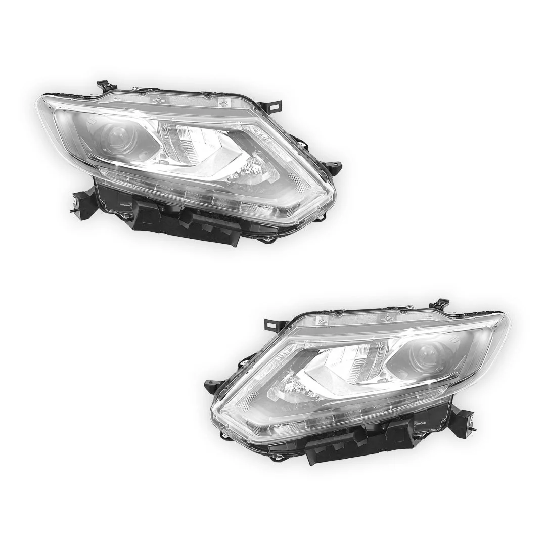 Nissan X-Trail T32 Series 1 (2014 - 2017) OEM Style LED Projector Headlights LH + RH - Image 2