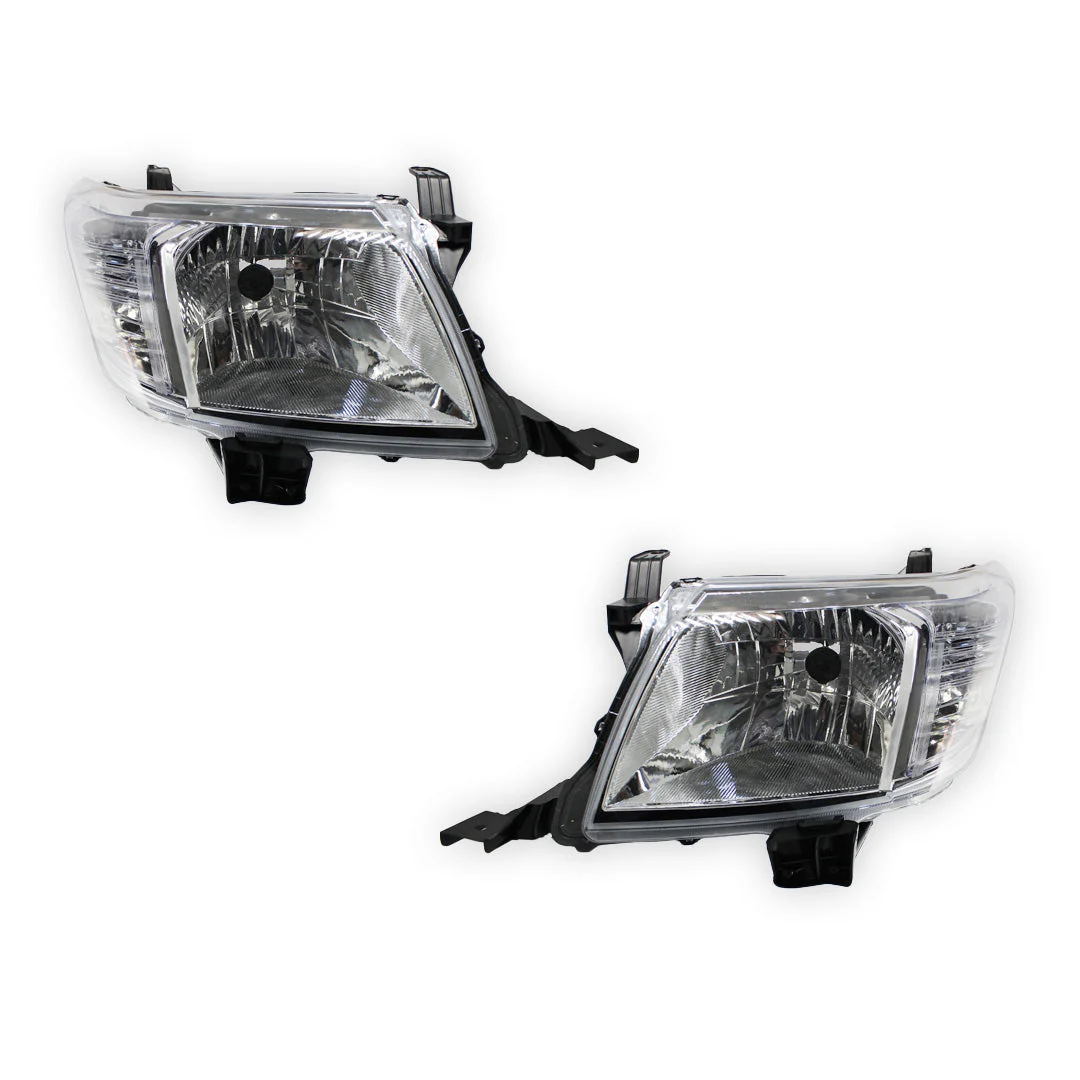 Toyota Hilux N70 (2011 - 2015) OEM Style Headlights LH + RH - Image 2