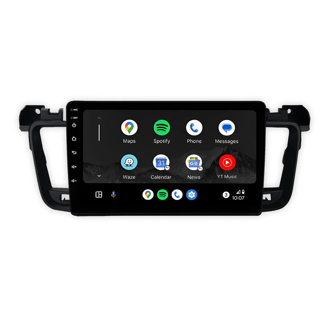 Peugeot 508 (2011 - 2018) 9" 13.3" Wireless Android 15 Head Unit for Apple CarPlay / Android Auto - Image 2