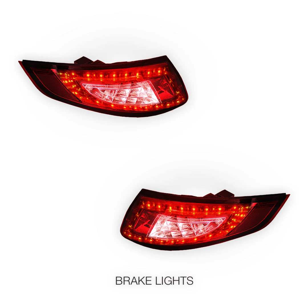 Porsche 911 997 Series (2005 - 2008) Full LED Tail Lights LH + RH - Image 10