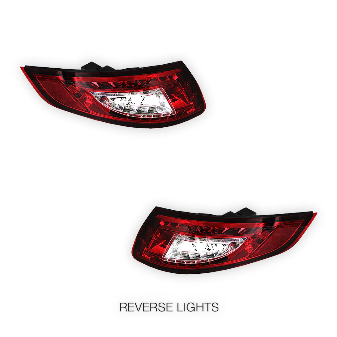 Porsche 911 997 Series (2005 - 2008) Full LED Tail Lights LH + RH - Image 5