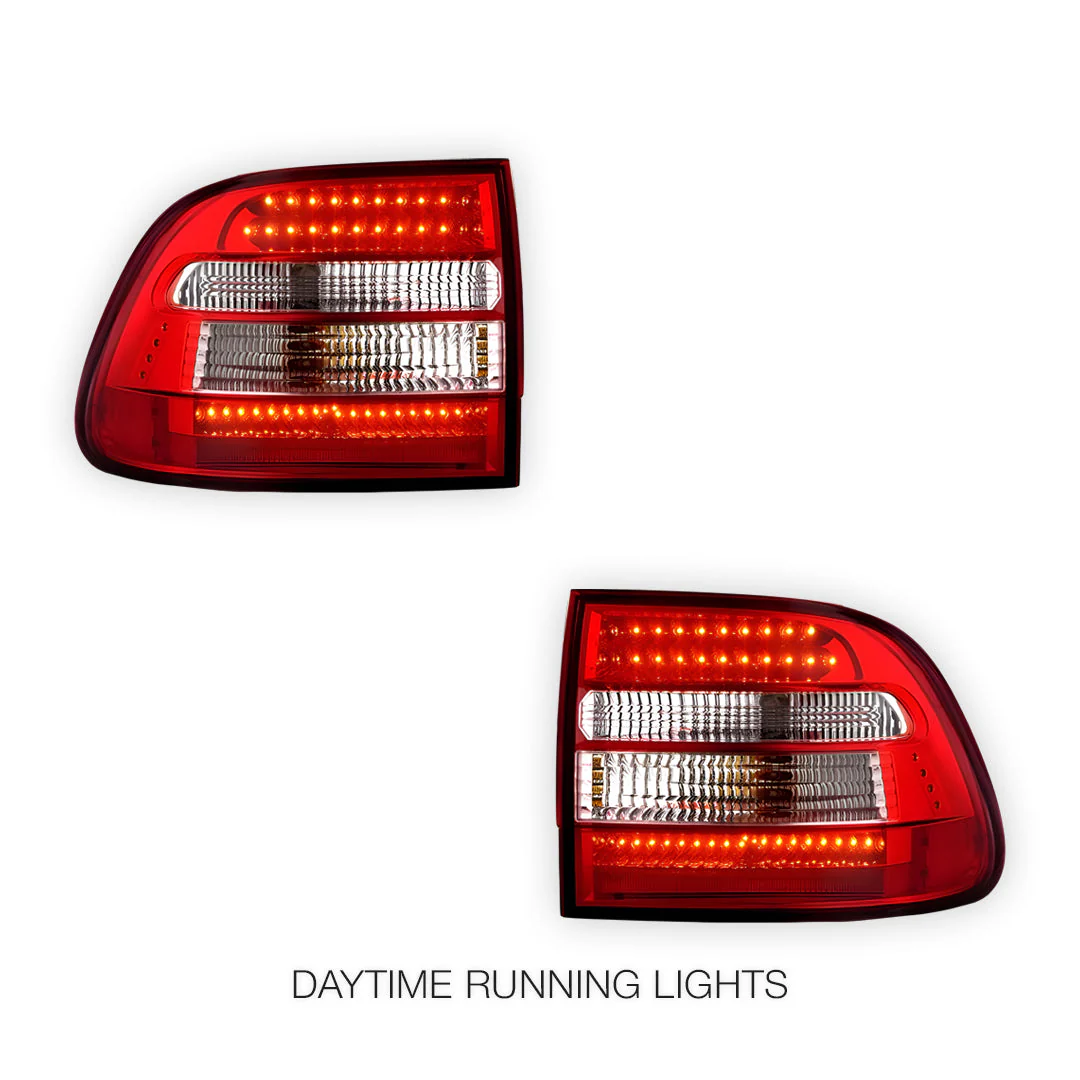 Porsche Cayenne 9PA / 955 (2003 - 2006) LED Tail Lights LH + RH - Image 2