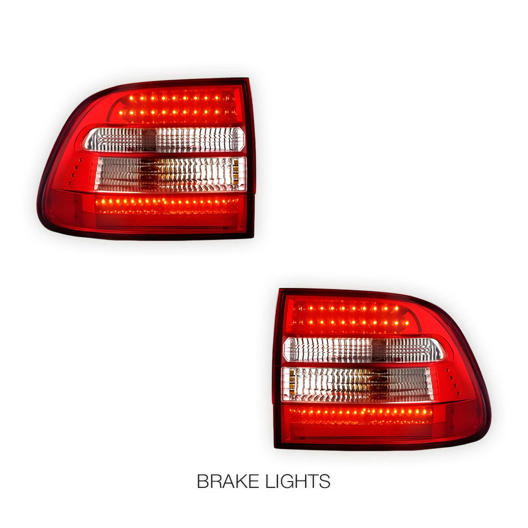 Porsche Cayenne 9PA / 955 (2003 - 2006) LED Tail Lights LH + RH - Image 3