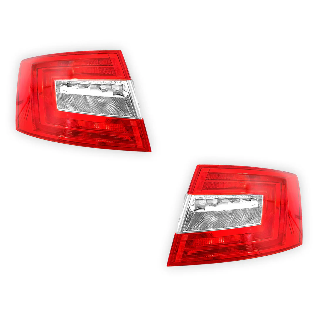 Skoda Octavia NE (2014 - 2016) OEM Style Tail Lights LH + RH - Image 2