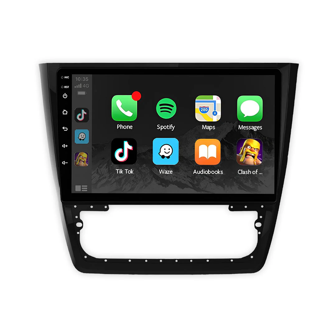 Skoda Yeti 5L (2011 - 2016) 9" 10" 13.3" Wireless Android 15 Head Unit for Apple CarPlay / Android Auto - Image 3