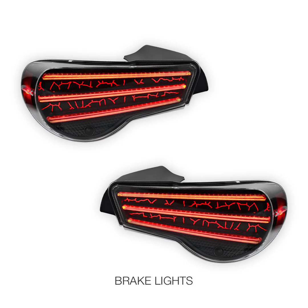 Subaru BRZ 1st Gen (2012 - 2020) LED Tail Lights LH + RH - Image 3