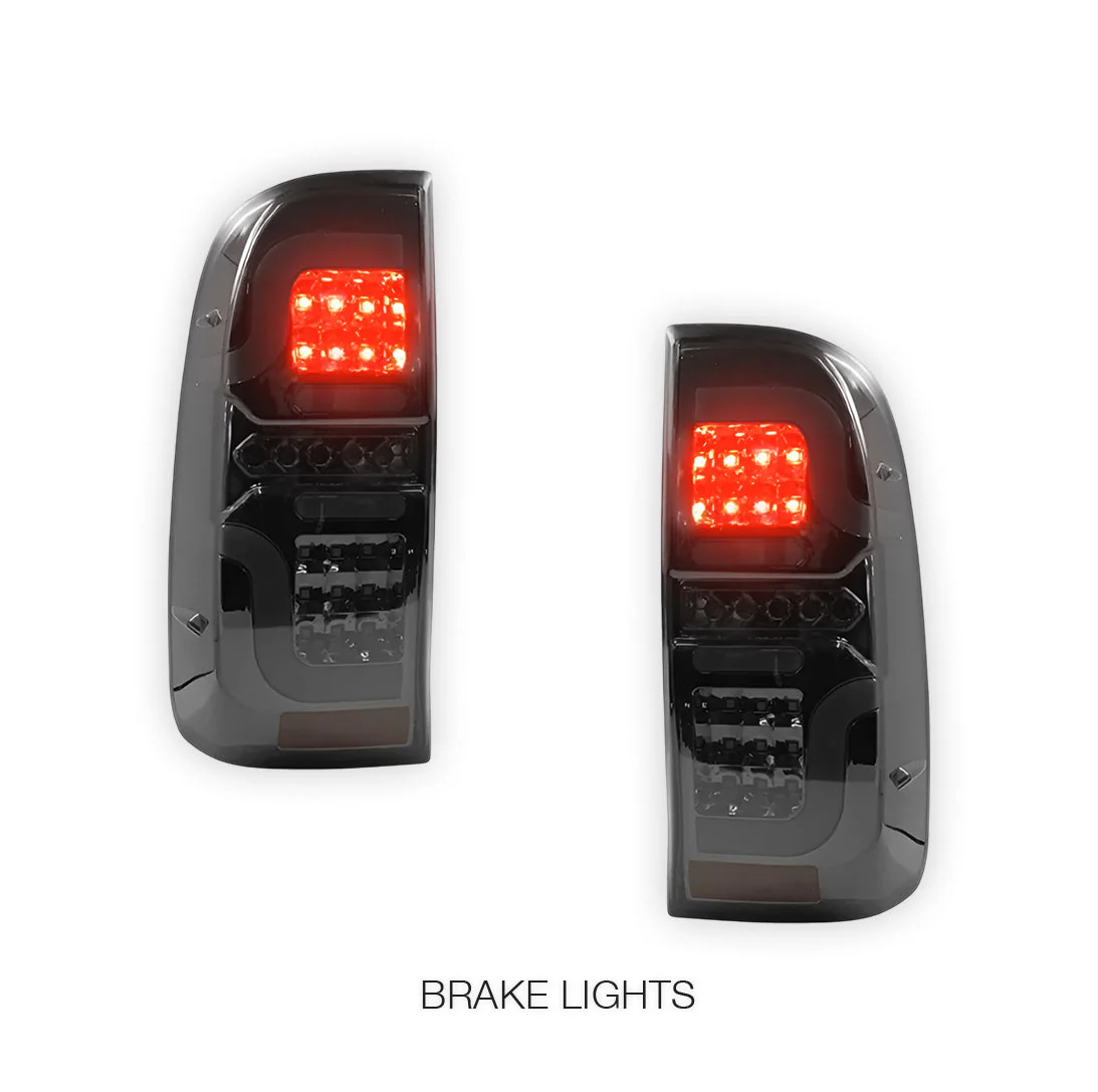 Toyota Hilux N70 (2005 - 2014) LED Tail Lights LH + RH - Image 4