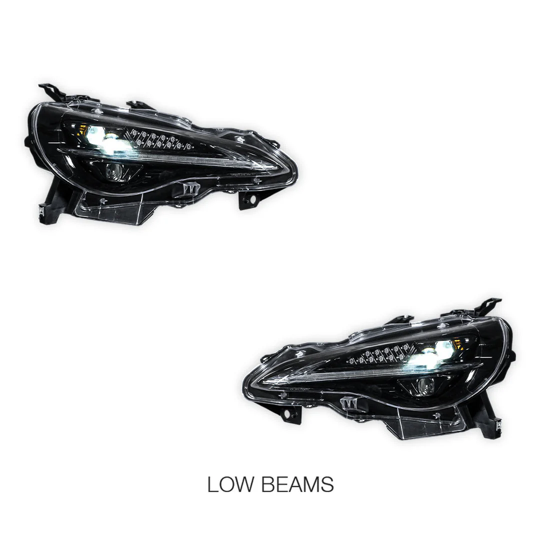 Subaru BRZ (2012 - 2021) Sequential Projector Headlights LH + RH - Image 4