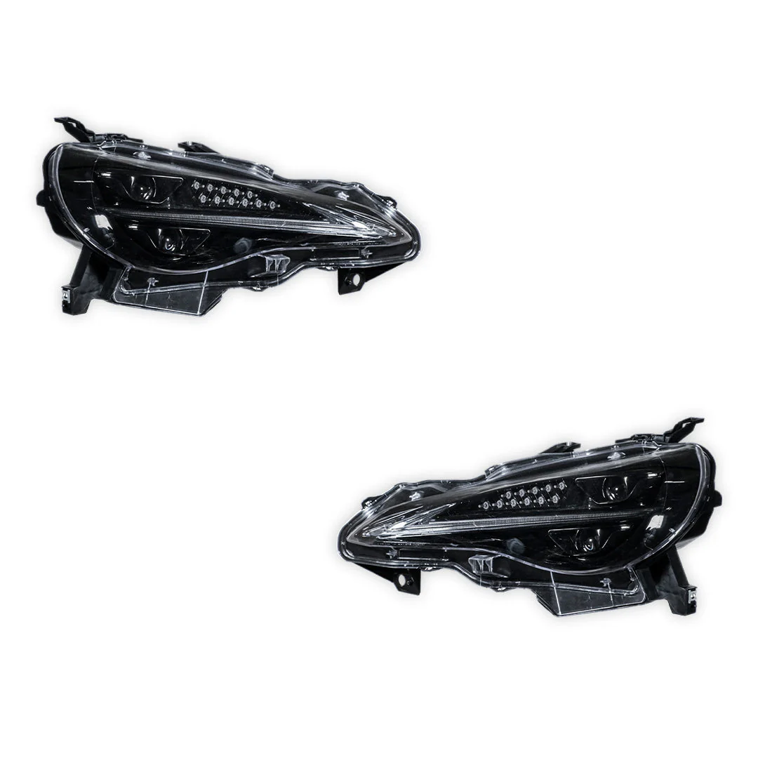 Subaru BRZ (2012 - 2021) Sequential Projector Headlights LH + RH - Image 7