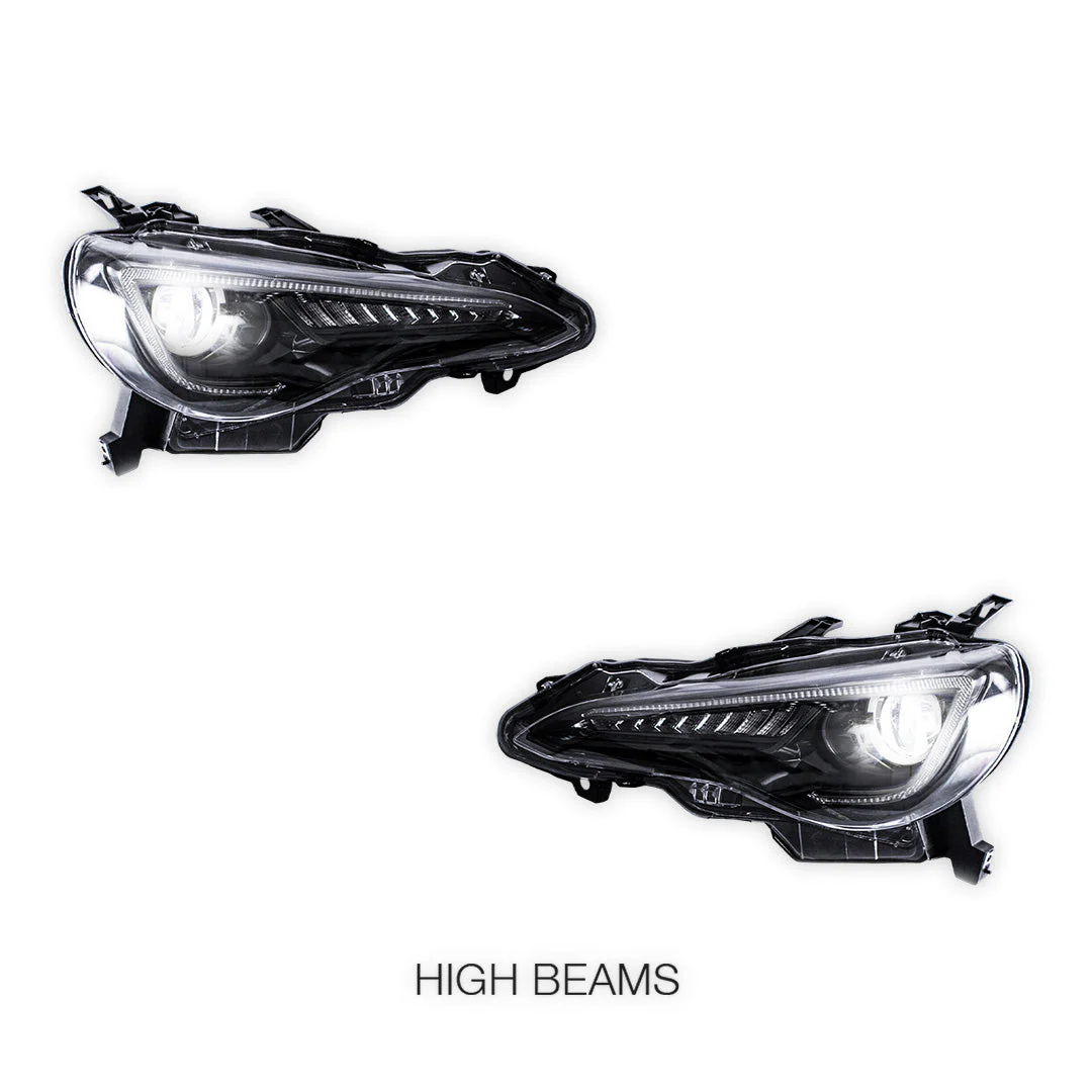 Subaru BRZ (2012 - 2021) Sequential Projector Headlights LH + RH - Image 4