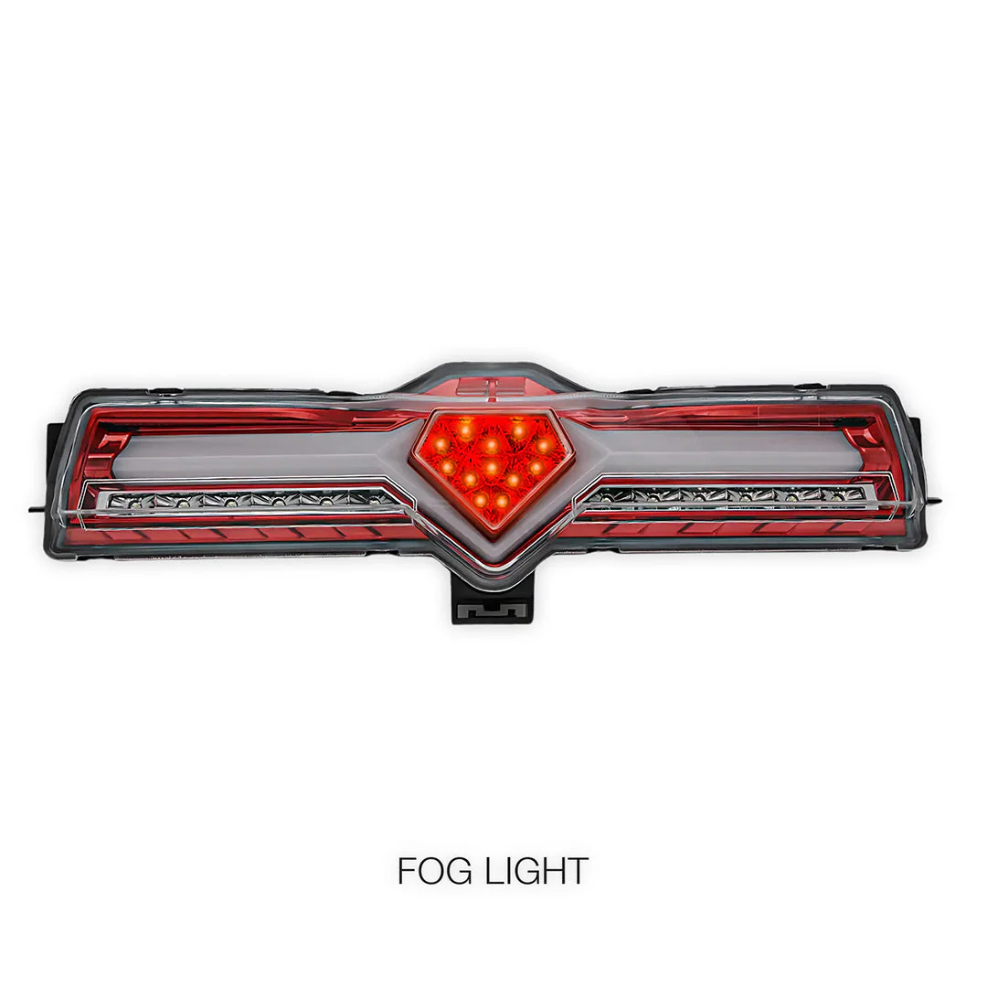 Subaru BRZ / ZC6 1st Gen. (2012 - 2021) Crystal Eye Red Full LED Rear Bumper Light - Image 3
