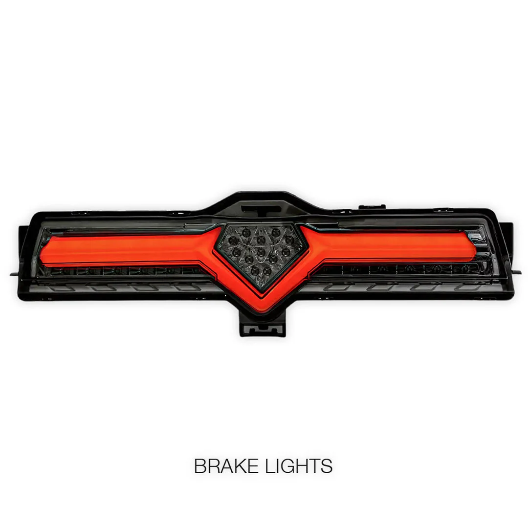 Subaru BRZ / ZC6 1st Gen. (2012 - 2021) Crystal Eye Smoked Full LED Rear Bumper Light - Image 2