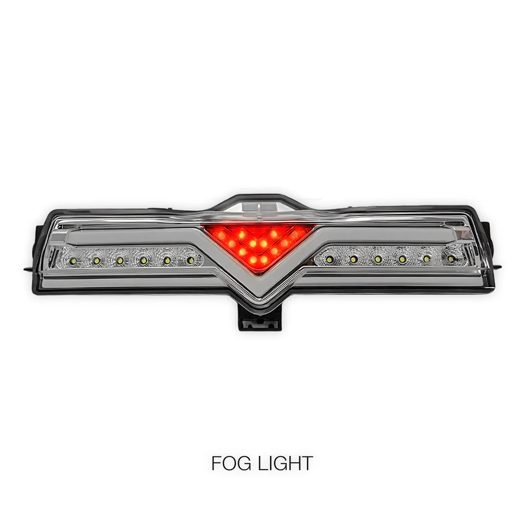 Subaru BRZ / ZC6 1st Gen. (2012 - 2021) Red Clear Full LED Rear Bumper Light - Image 3