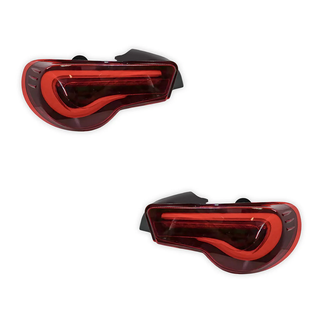 Subaru BRZ / ZC6 1st Gen. (2012 - 2021) Valenti Sequential Smoked Red Full LED Tail Lights LH + RH - Image 5