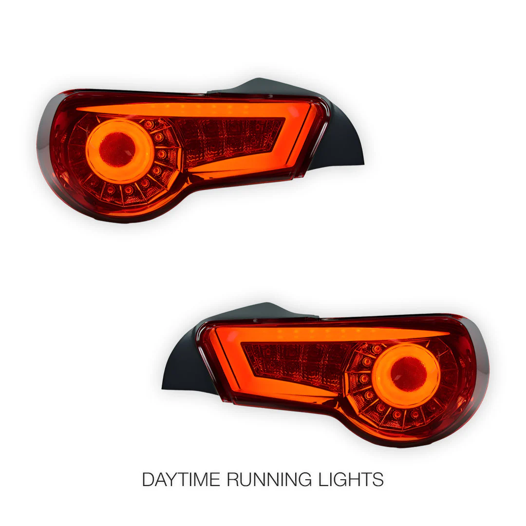 Subaru BRZ / ZC6 (2012 - 2021) Crystal-Eye Full LED Tail Lights LH + RH - Image 2