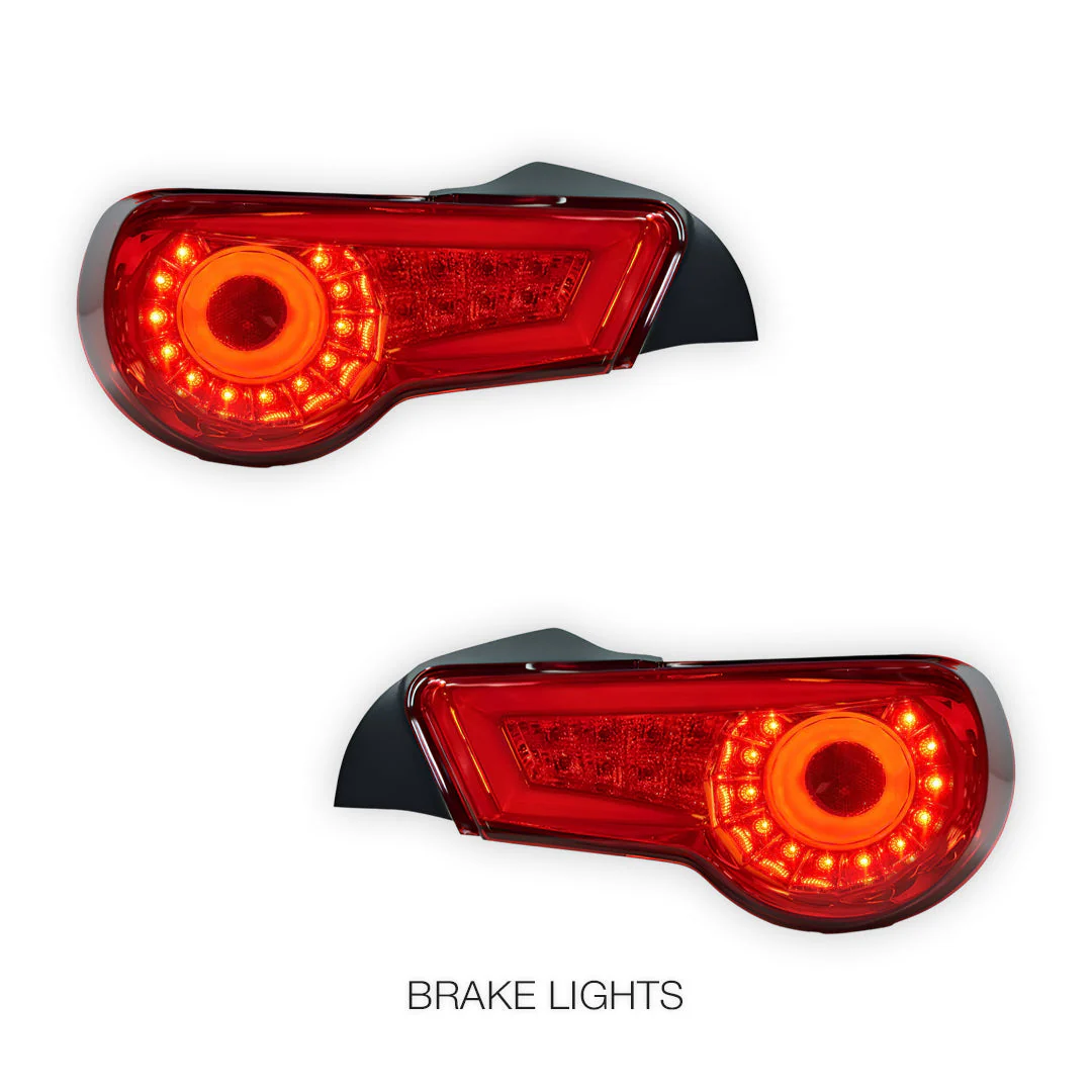 Subaru BRZ / ZC6 (2012 - 2021) Crystal-Eye Full LED Tail Lights LH + RH - Image 3