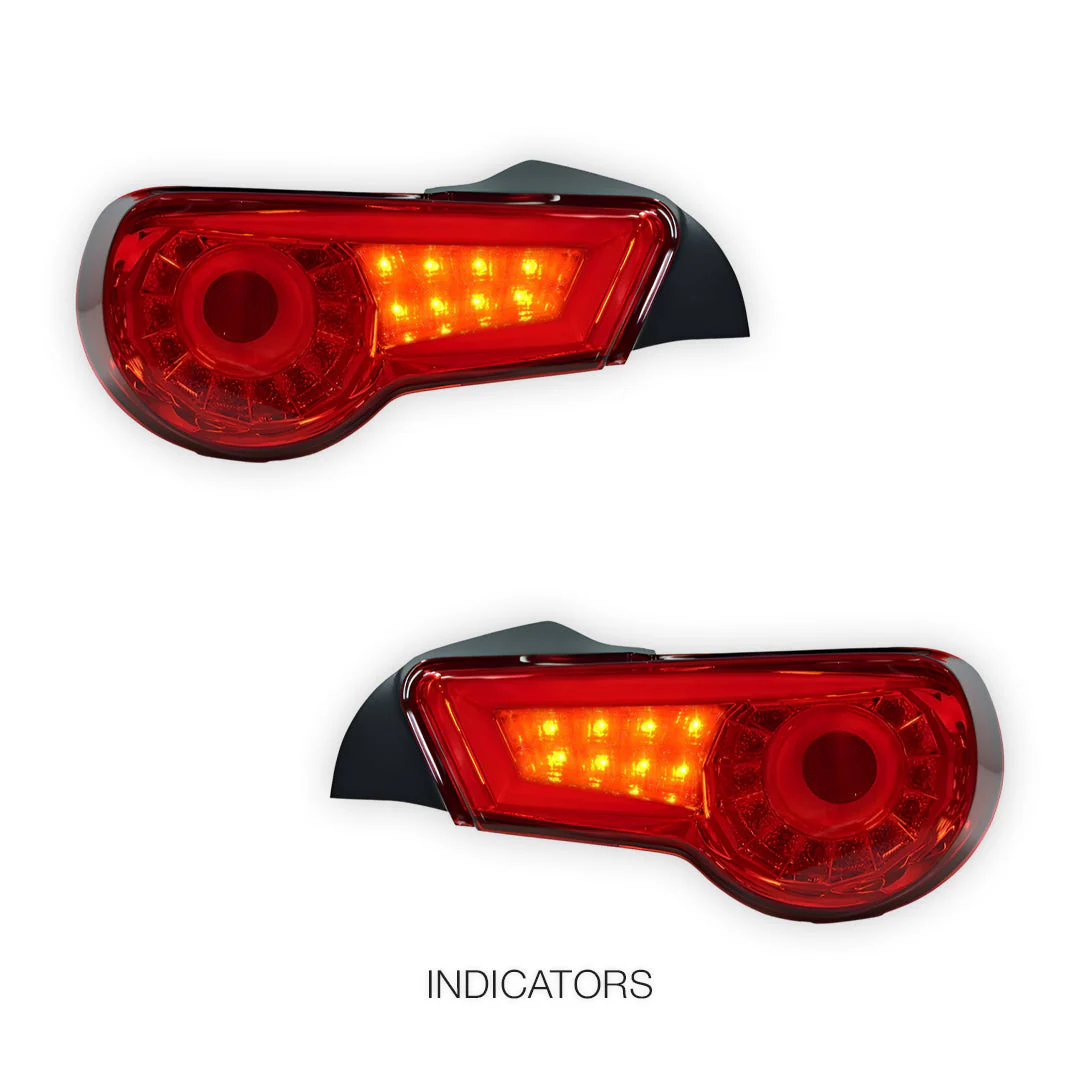 Subaru BRZ / ZC6 (2012 - 2021) Crystal-Eye Full LED Tail Lights LH + RH - Image 4