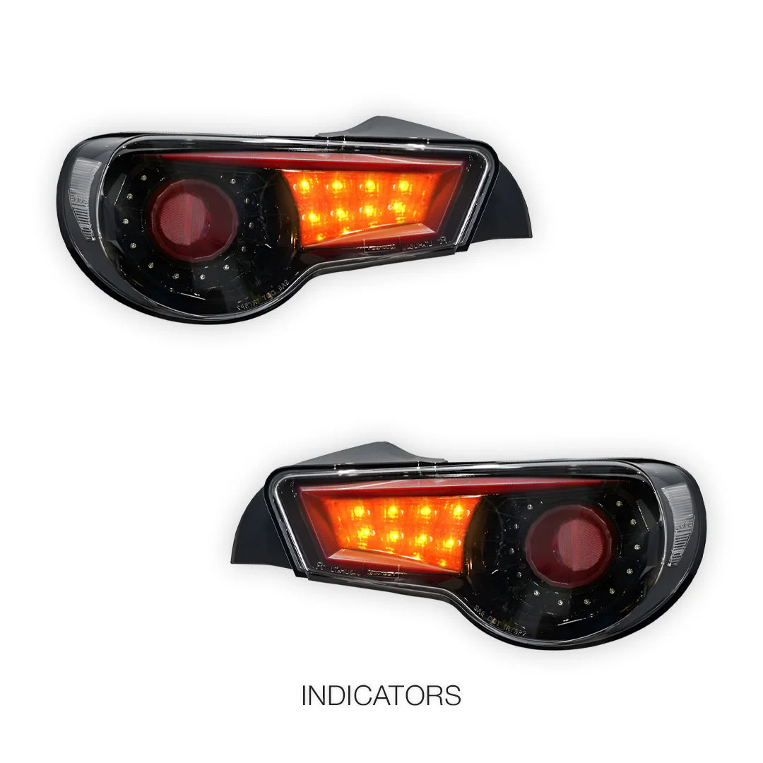 Subaru BRZ / ZC6 (2012 - 2021) Crystal-Eye Full LED Tail Lights LH + RH - Image 9