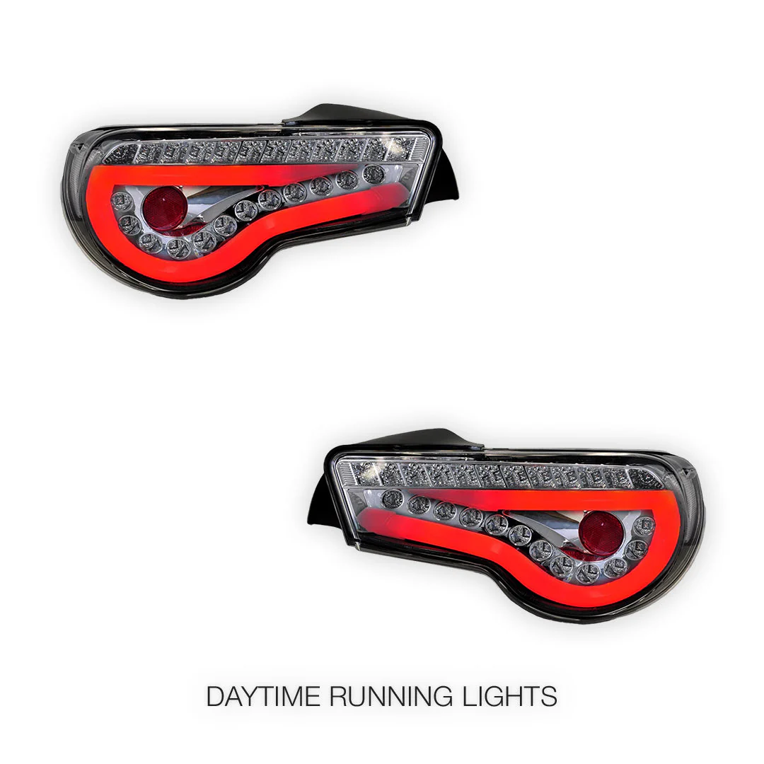 Subaru BRZ / ZC6 (2012 - 2021) Crystal Full LED Tail Lights LH + RH - Image 2