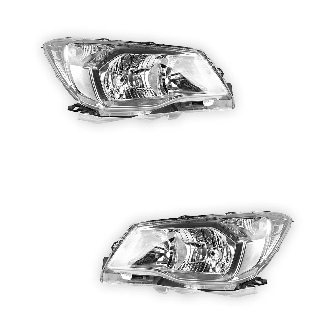 Subaru Forester S4 (2013 - 2016) Halogen OEM Style Headlights LH + RH - Image 2