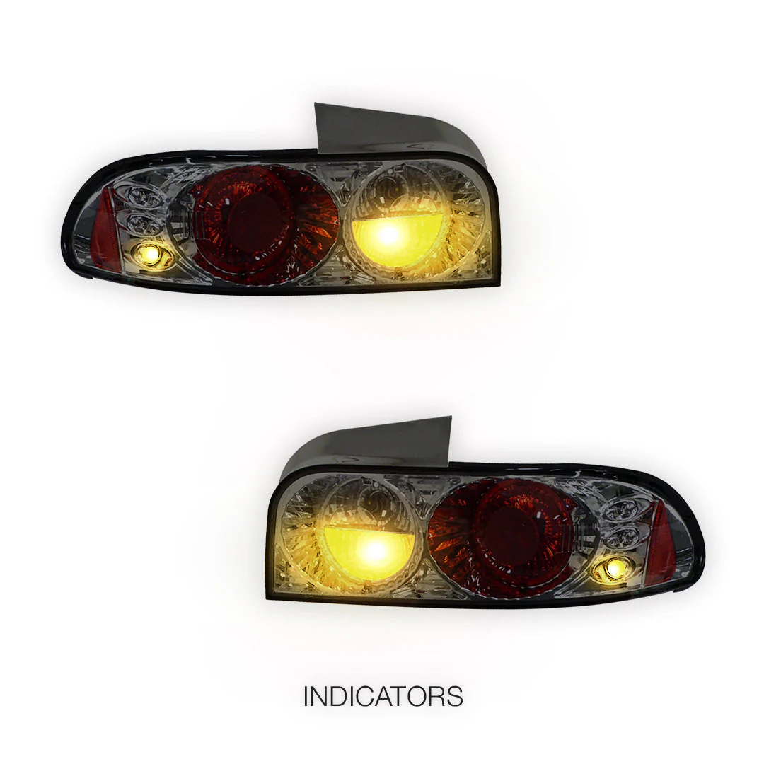 Subaru Impreza GC (1993 - 2000) Altezza Halogen Tail Lights LH + RH - Image 12