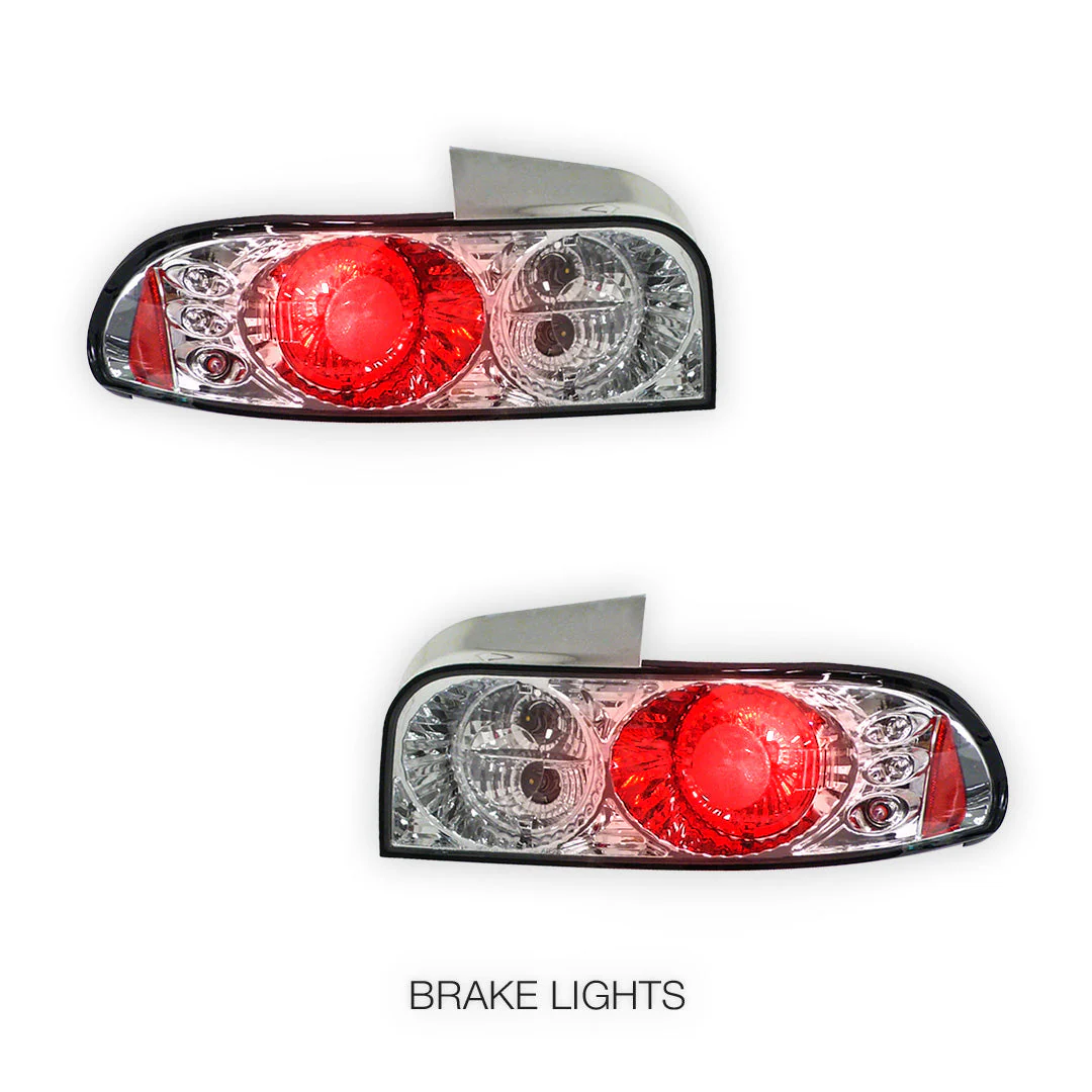 Subaru Impreza GC (1993 - 2000) Altezza Halogen Tail Lights LH + RH - Image 8