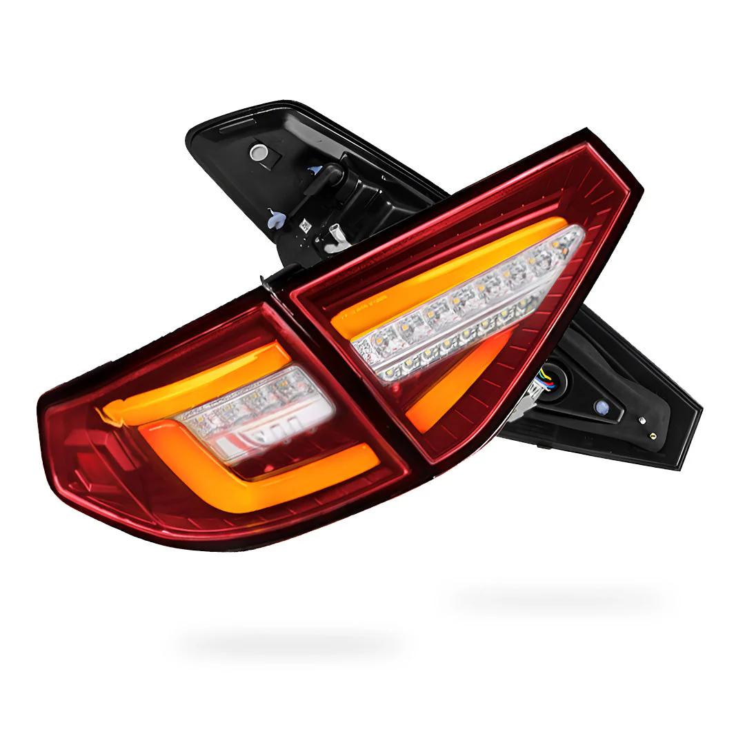 Subaru Impreza GE / GP (2007 - 2013) Sequential 3D LED Stripe Bar Tail Lights LH + RH - Image 7