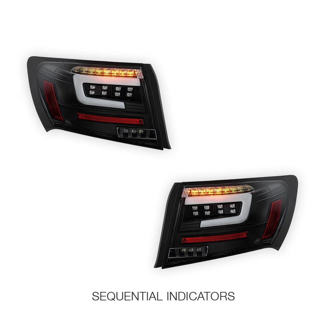 Subaru Impreza GH / GJ (2007 - 2013) Sequential 3D LED Stripe Bar Tail Lights LH + RH - Image 4