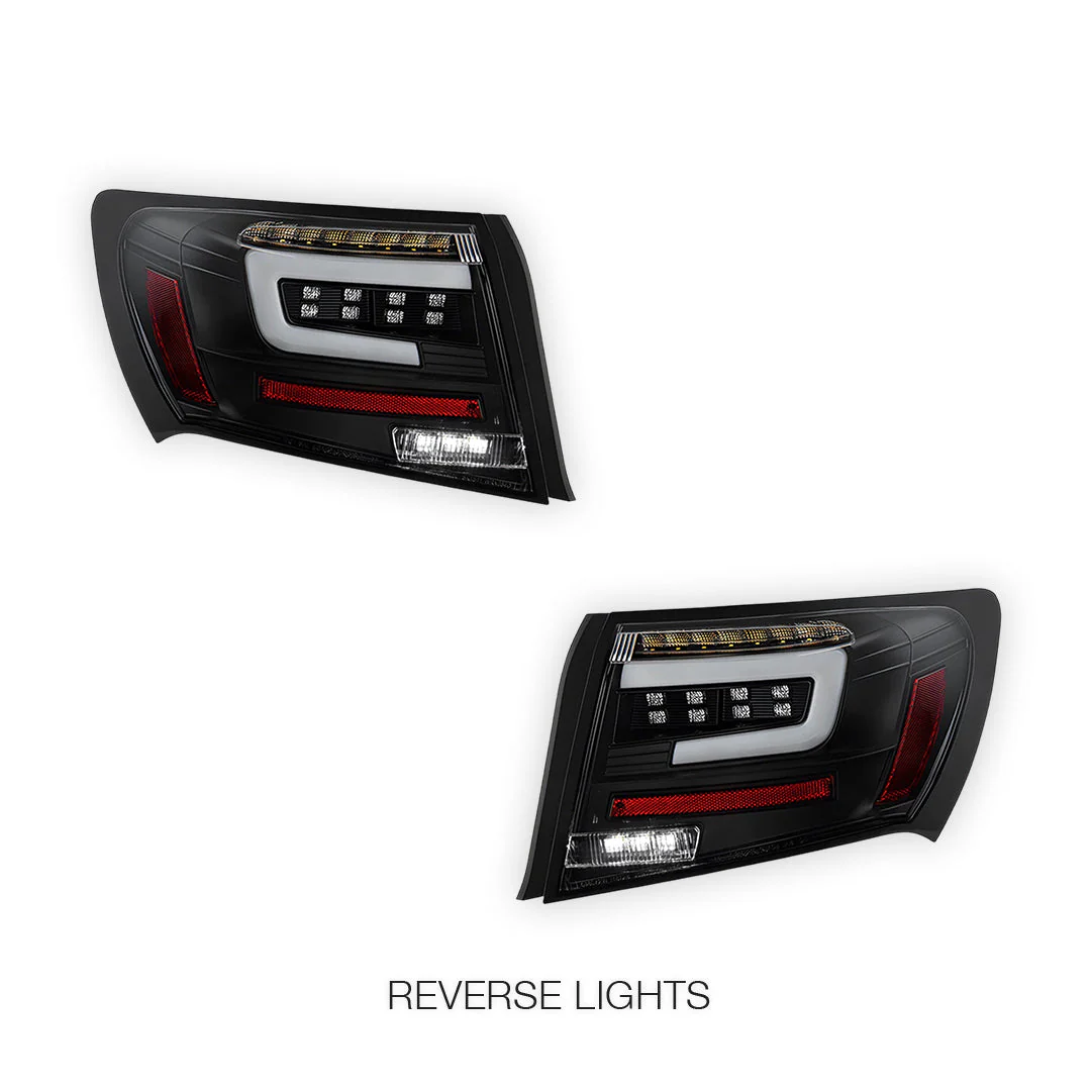 Subaru Impreza GH / GJ (2007 - 2013) Sequential 3D LED Stripe Bar Tail Lights LH + RH - Image 6