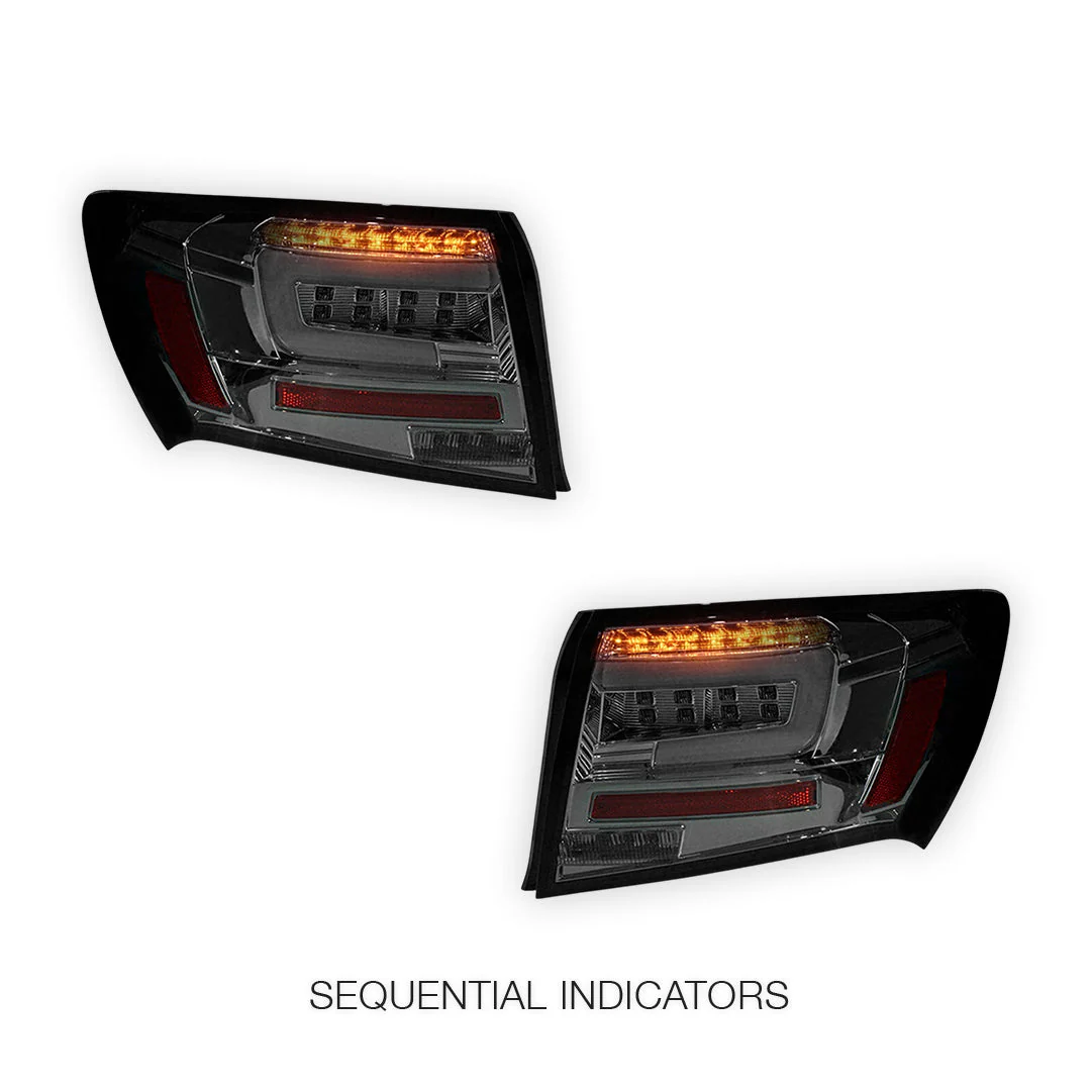 Subaru Impreza GH / GJ (2007 - 2013) Sequential 3D LED Stripe Bar Tail Lights LH + RH - Image 9