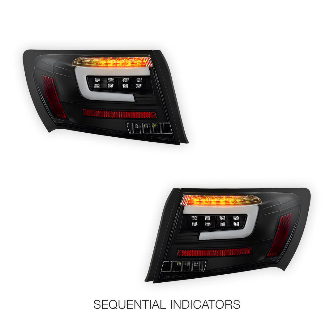 Subaru Impreza GH / GJ (2007 - 2013) Sequential 3D LED Stripe Bar Tail Lights LH + RH - Image 4