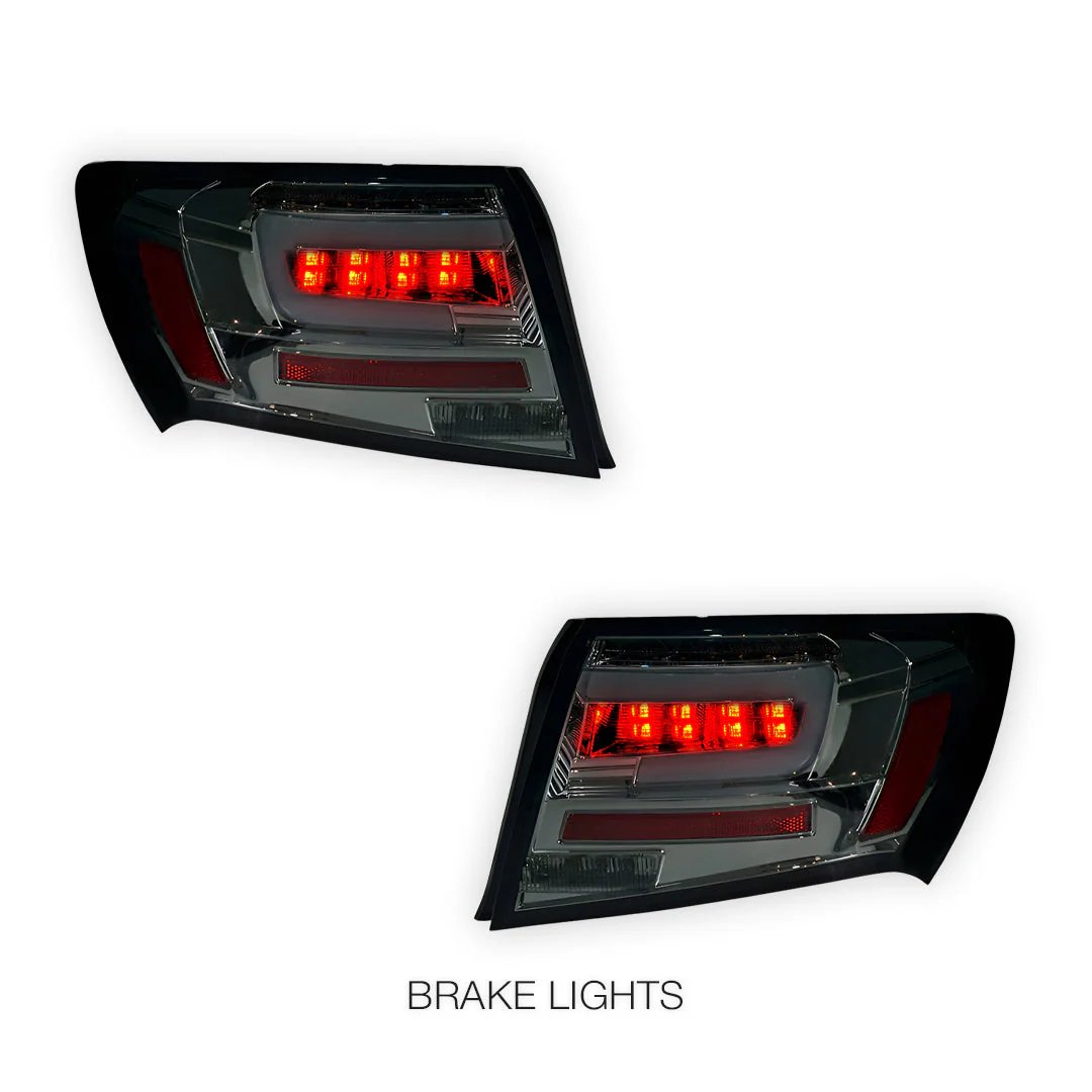Subaru Impreza GH / GJ (2007 - 2013) Sequential 3D LED Stripe Bar Tail Lights LH + RH - Image 9