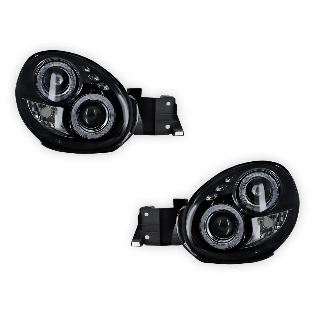 Subaru Impreza GD (2001 - 2003) Angel-Eyes DRL Projector Headlights Bugeye LH + RH - Image 6