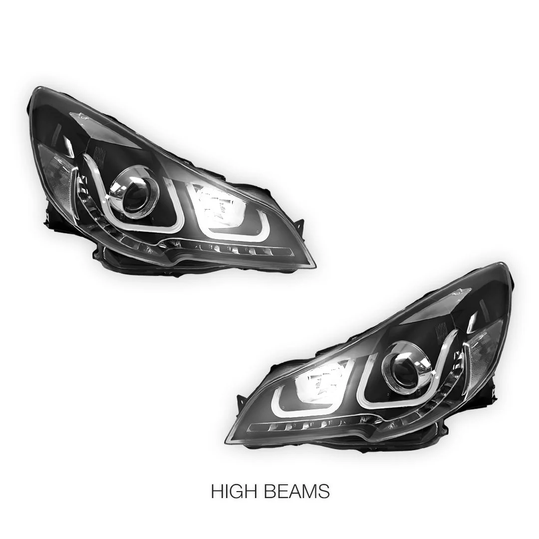 Subaru Liberty BM / BR GEN 5 (2009 - 2014) 3D DRL Projector Headlights LH + RH - Image 5