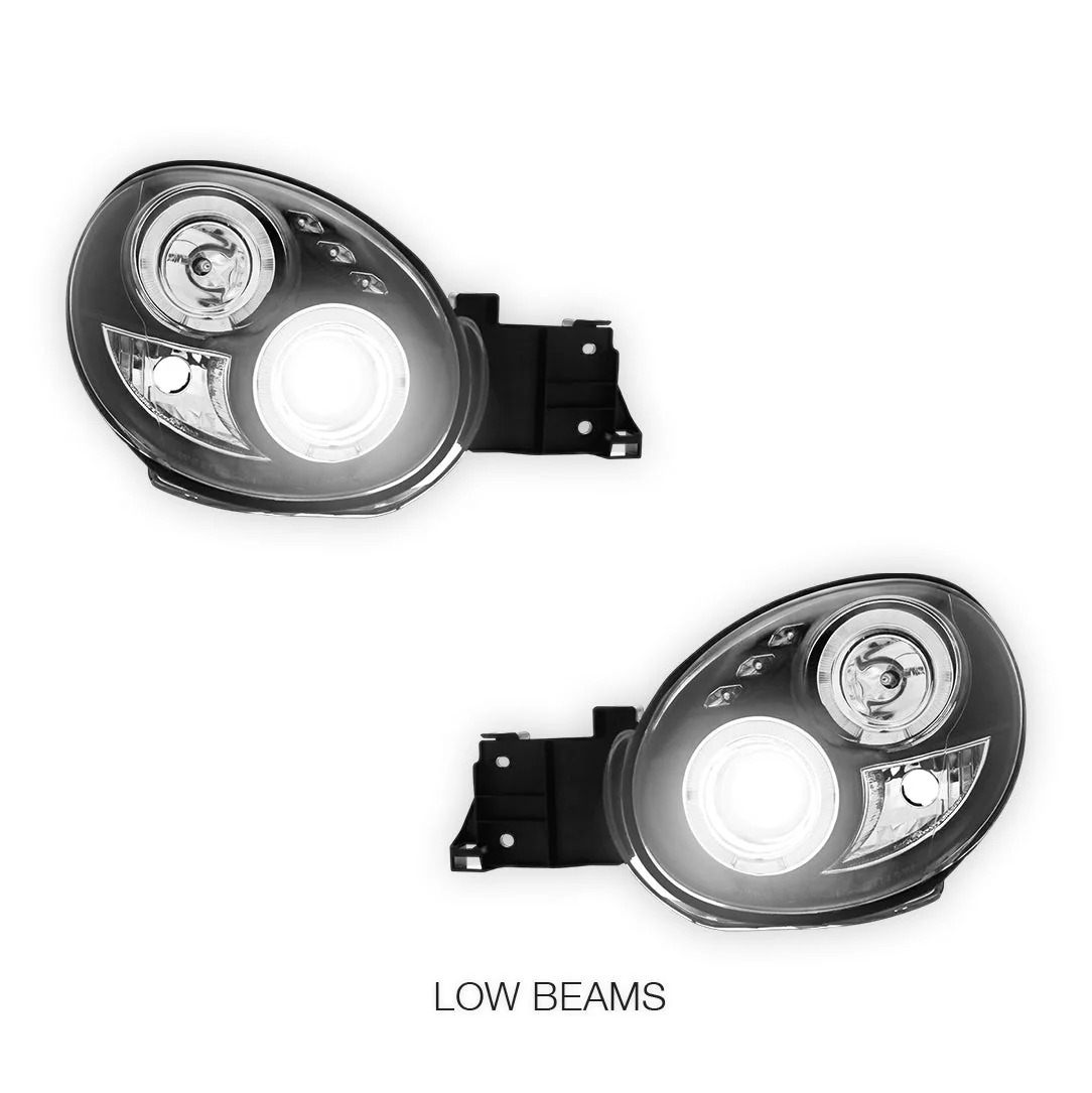 Subaru WRX GD (2001 - 2003) Angel-Eyes DRL Projector Headlights Bugeye LH + RH - Image 4