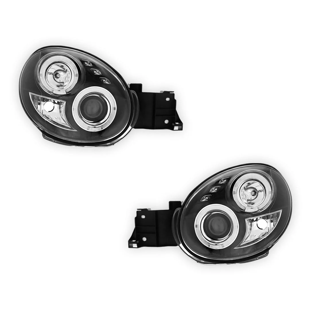 Subaru WRX GD (2001 - 2003) Angel-Eyes DRL Projector Headlights Bugeye LH + RH - Image 6