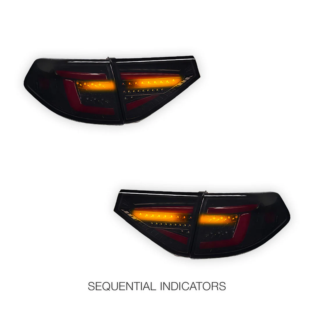 Subaru WRX GH / GV (2007 - 2013) Sequential 3D LED Stripe Bar Tail Lights LH + RH - Image 16