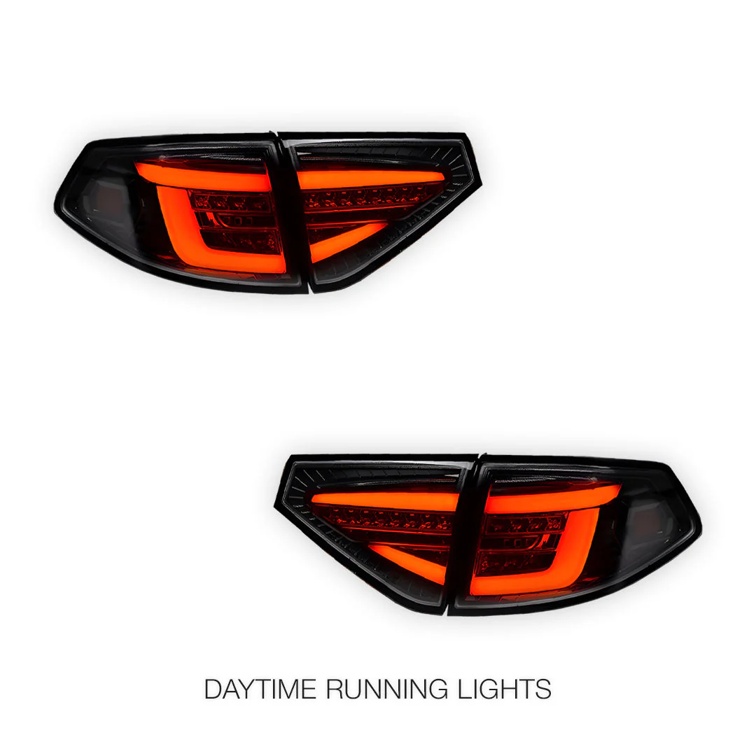 Subaru WRX GH / GV (2007 - 2013) Sequential 3D LED Stripe Bar Tail Lights LH + RH - Image 2