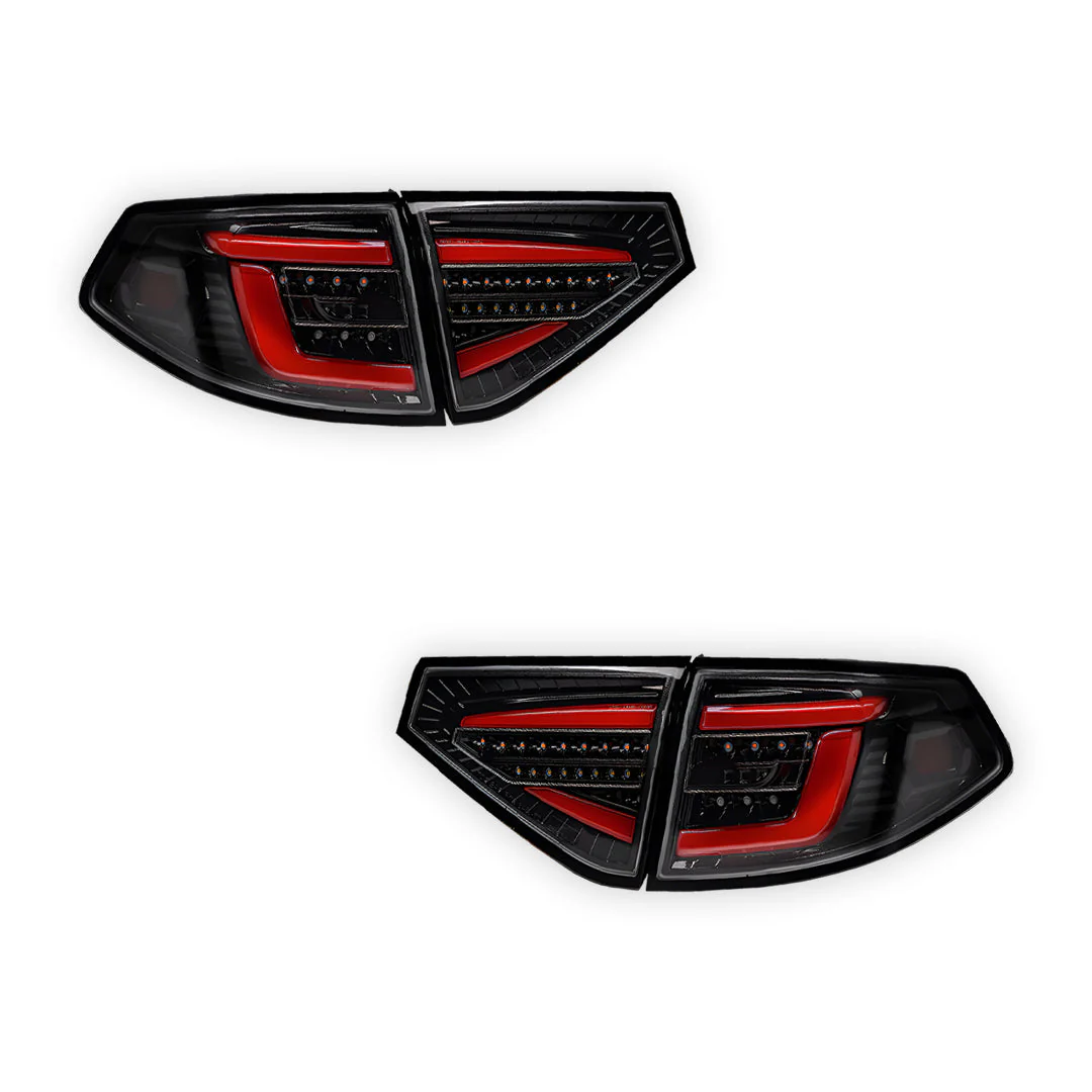 Subaru WRX GH / GV (2007 - 2013) Sequential 3D LED Stripe Bar Tail Lights LH + RH - Image 6