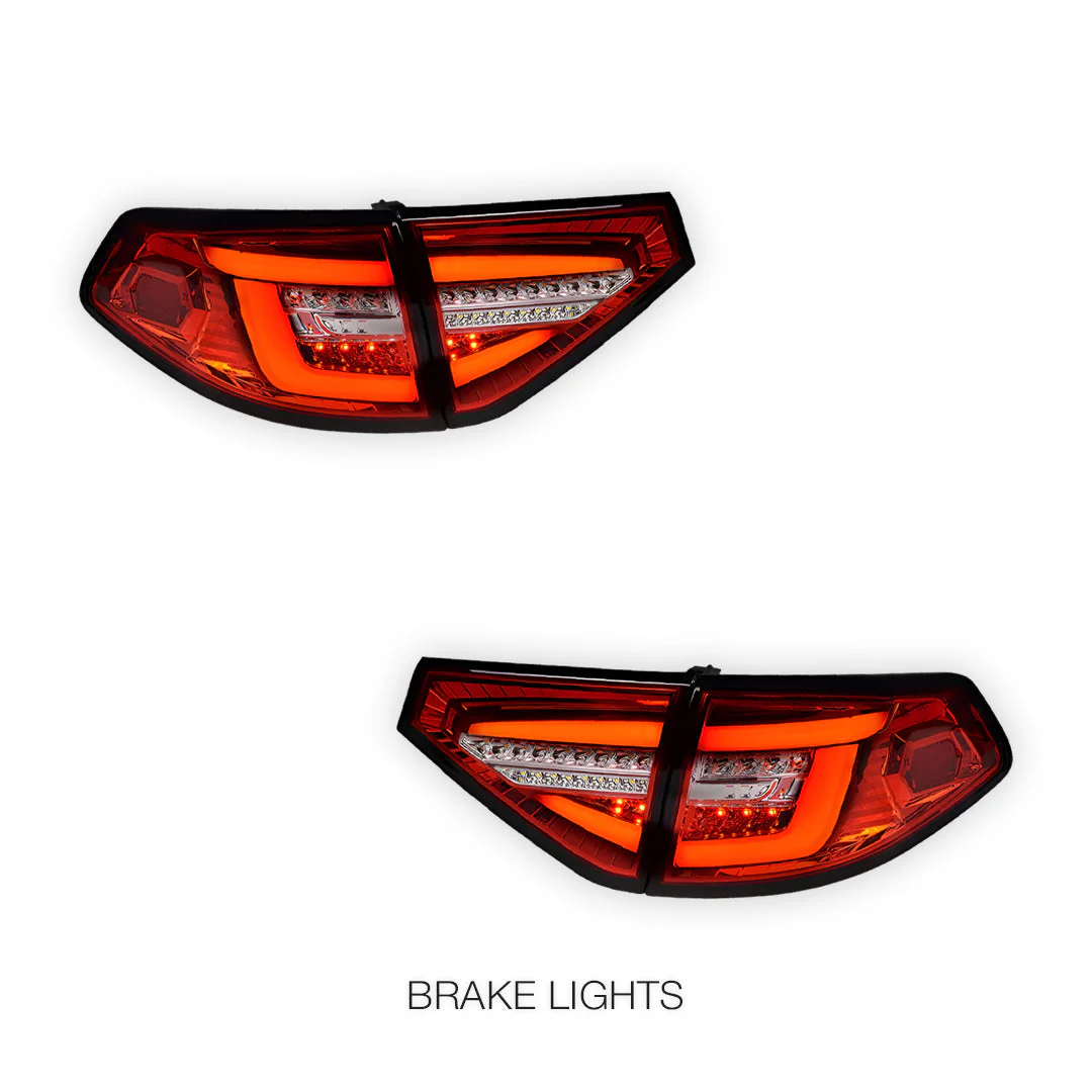 Subaru WRX GH / GV (2007 - 2013) Sequential 3D LED Stripe Bar Tail Lights LH + RH - Image 9
