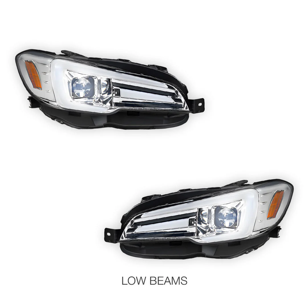 Subaru WRX VA STI (2014 - 2021) Full LED DRL & Sequential Indicator Projector Headlights LH + RH - Image 10