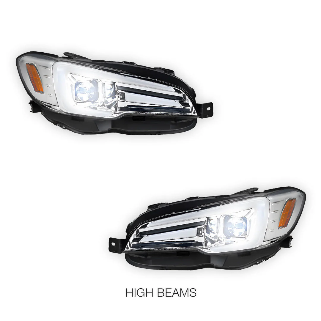 Subaru WRX VA STI (2014 - 2021) Full LED DRL & Sequential Indicator Projector Headlights LH + RH - Image 11