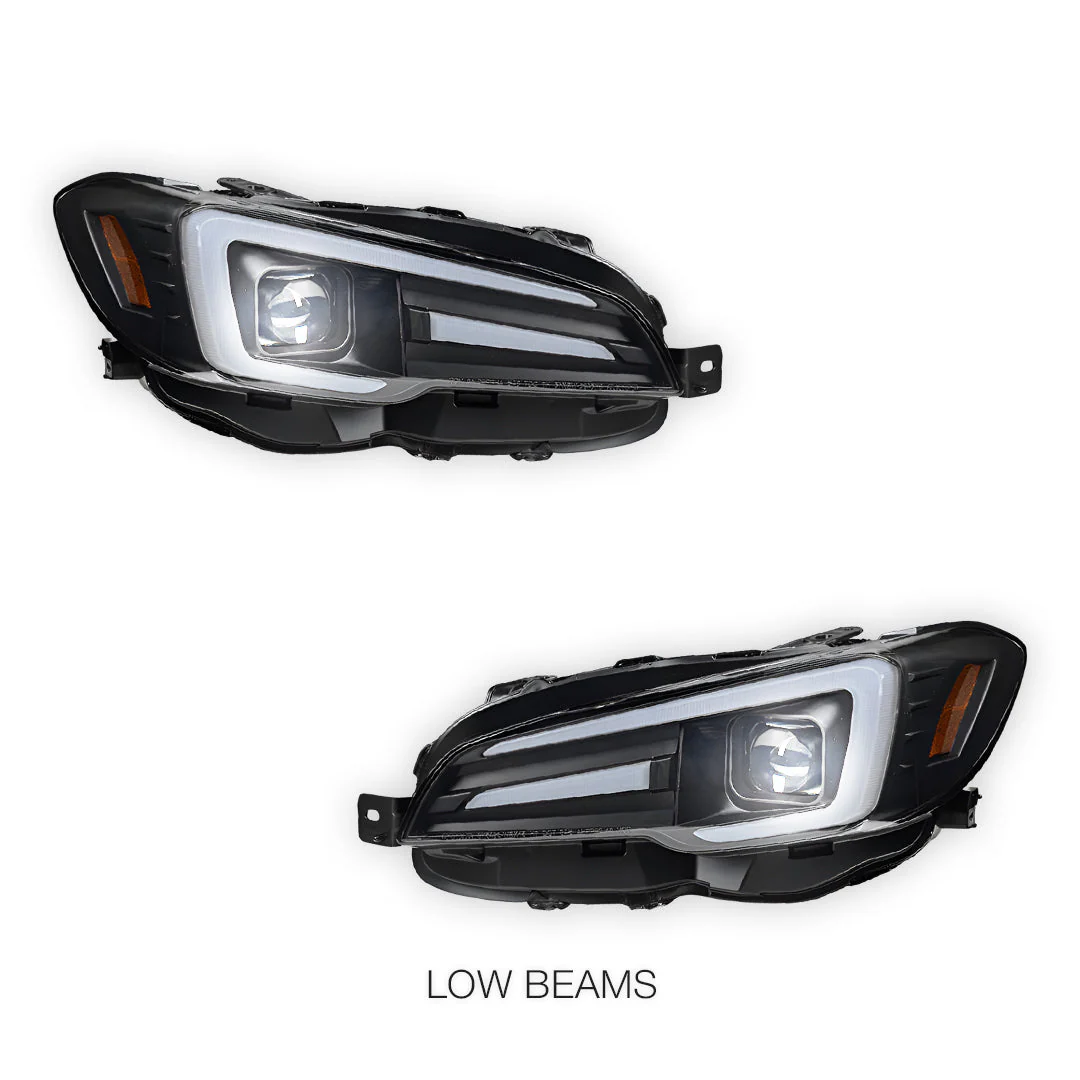 Subaru WRX VA STI (2014 - 2021) Full LED DRL & Sequential Indicator Projector Headlights LH + RH - Image 4