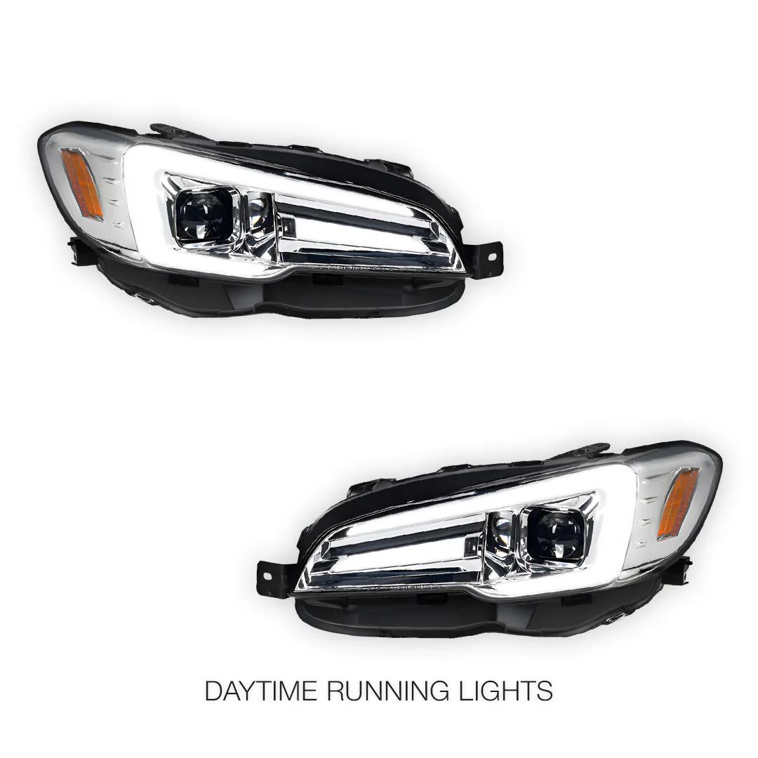 Subaru WRX VA STI (2014 - 2021) Full LED DRL & Sequential Indicator Projector Headlights LH + RH - Image 8