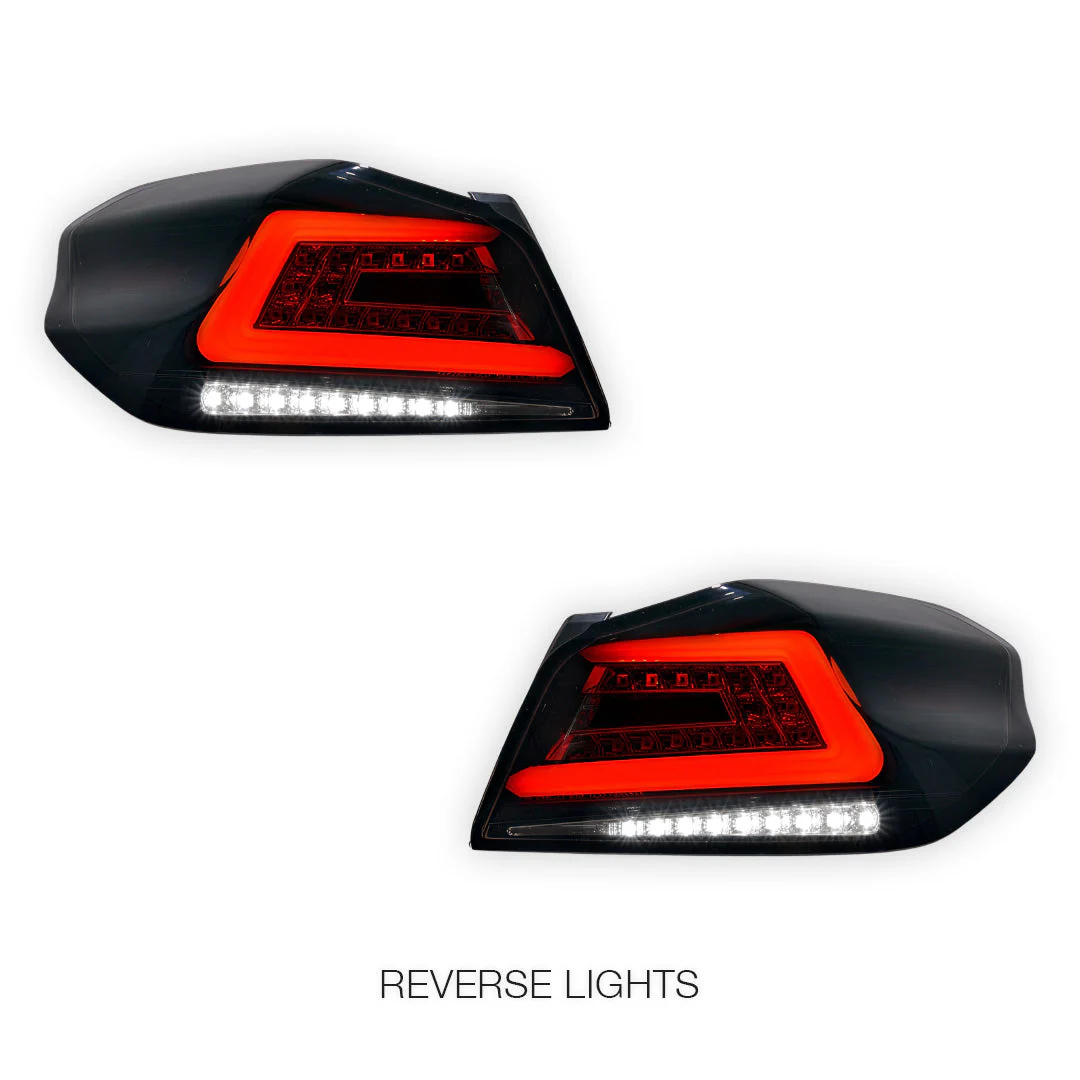 Subaru WRX VA (2014 - 2021) Sequential LED 3D Stripe Bar Tail Lights LH + RH - Image 11