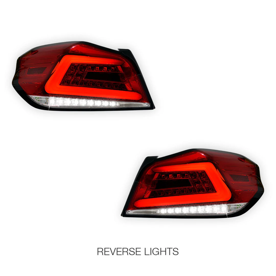 Subaru WRX VA (2014 - 2021) Sequential LED 3D Stripe Bar Tail Lights LH + RH - Image 5