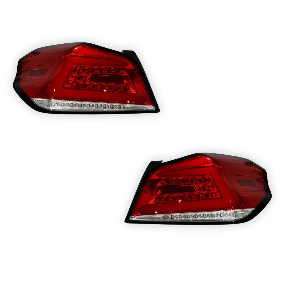Subaru WRX VA (2014 - 2021) Sequential LED 3D Stripe Bar Tail Lights LH + RH - Image 6