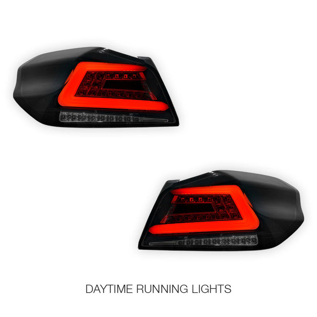 Subaru WRX VA (2014 - 2021) Sequential LED 3D Stripe Bar Tail Lights LH + RH - Image 8