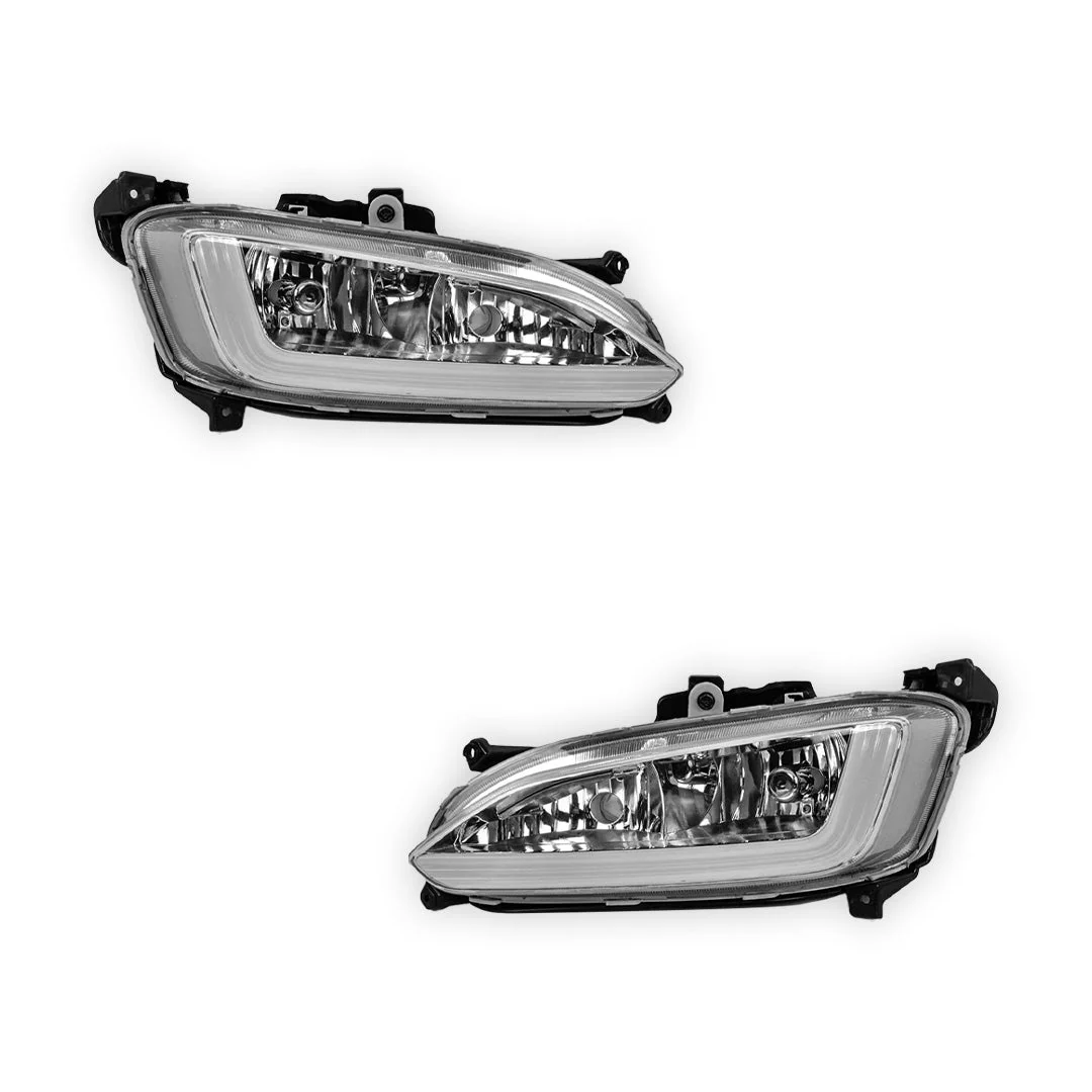 Subaru WRX VA (2015 - 2017) LED DRL Bumper Fog Lights LH + RH - Image 2